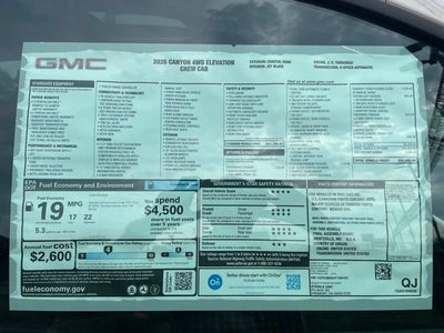 2026 GMC Canyon Elevation