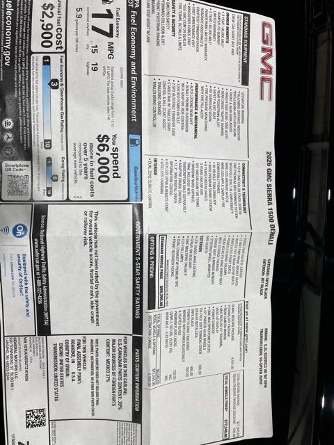 2026 GMC Sierra 1500 Denali